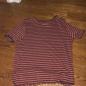 American eagle ruffle tee